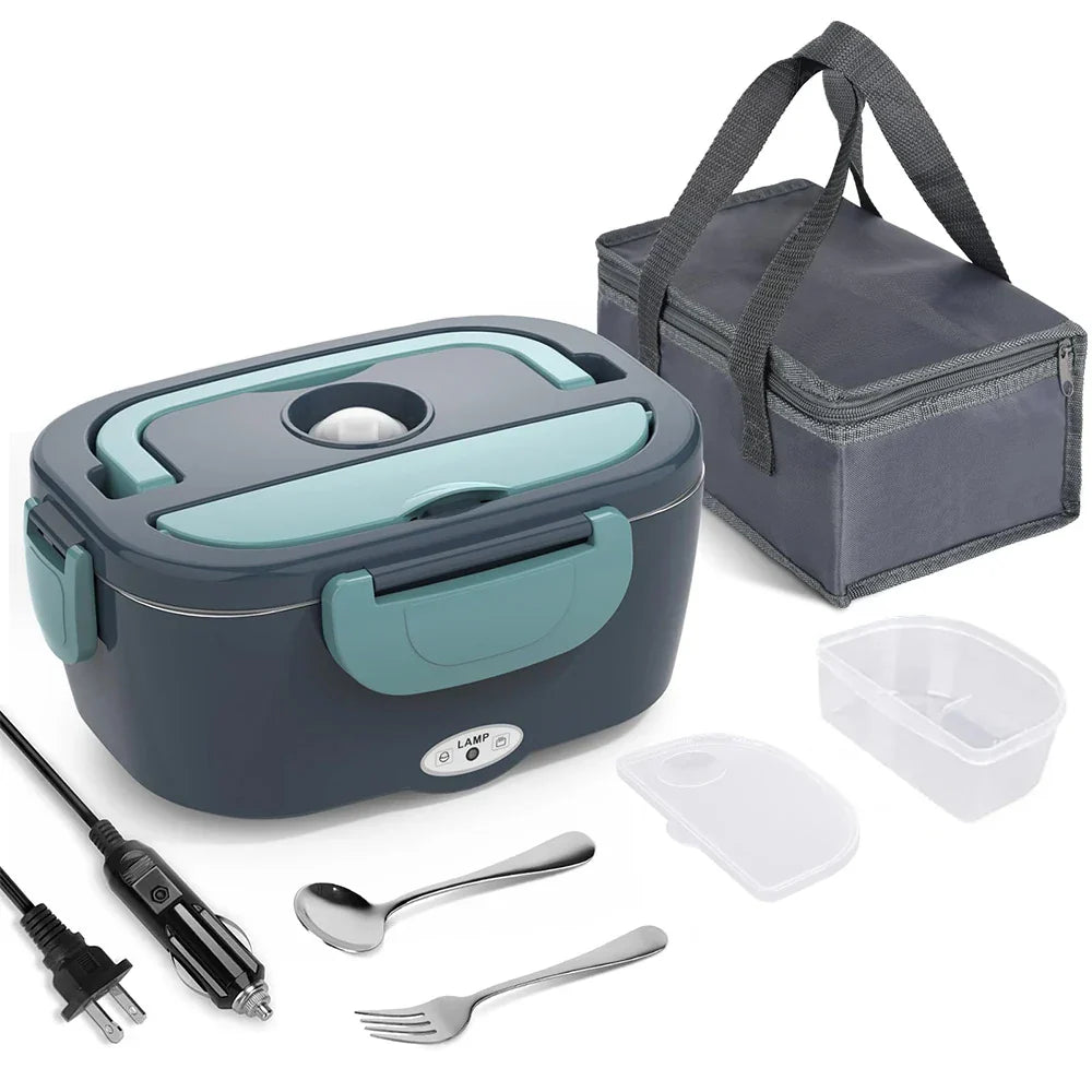 Brehn | 3in1 Elektrischer Heiz Schnell Tragbare Mahlzeitenwärmer Box