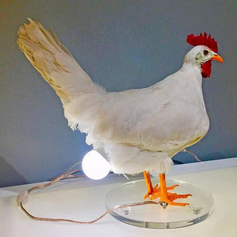 Brehn | Lustige Hühner-Po-Ei-Lampe