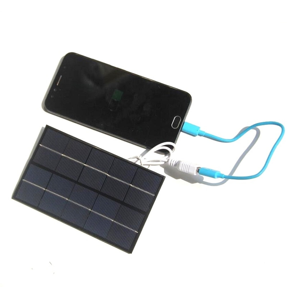 VIvolux | Notfall Wanderung Solar USB Tragbares Ladepanel