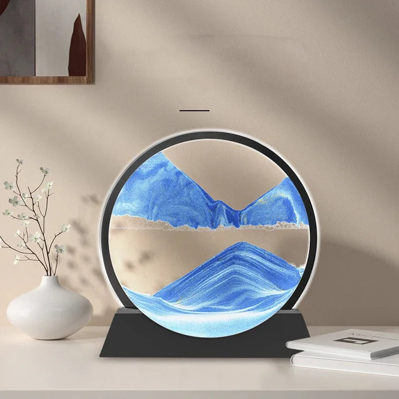 Brehn | Bewegende Sand Tischlampe