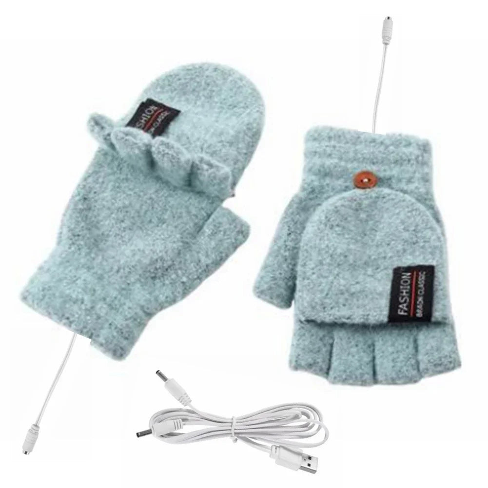 USB Wiederaufladbare Warm Welle Heizte Handschuhe | Brehn