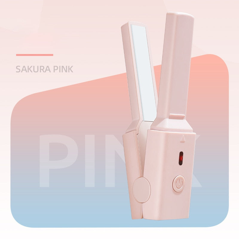 VIvolux | Mini Schnellheizender USB Reisehaarglätter