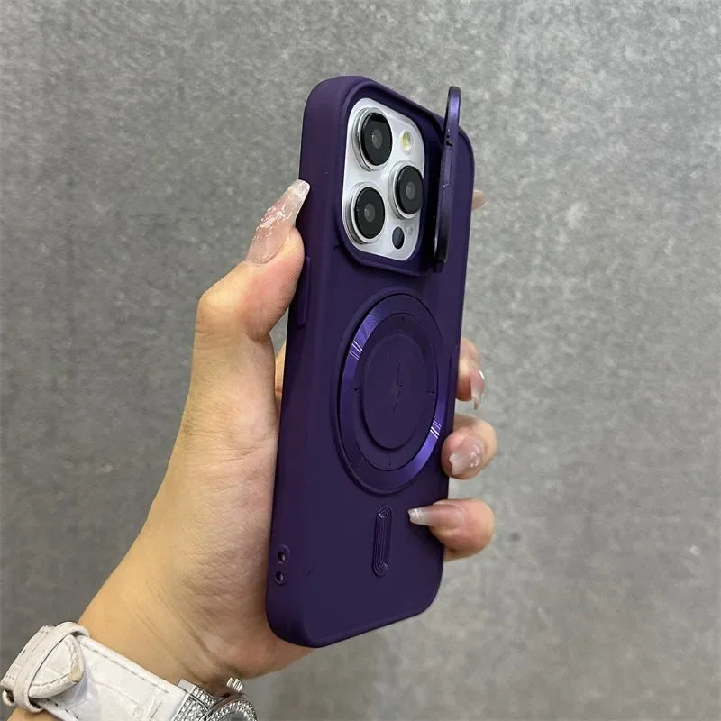 Brehn | Magnetische weiche Handgelenk Halter Linse Abdeckung iPhone Hülle