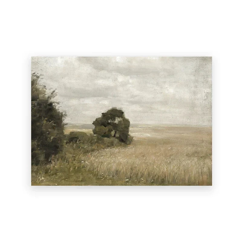 Klassische Vintage Sommer Landschaften Fine Art Leinwanddrucke Galerie Wandkunst Bilder für Wohnzimmer Esszimmer Schlafzimmer Wohnkultur | Brehn