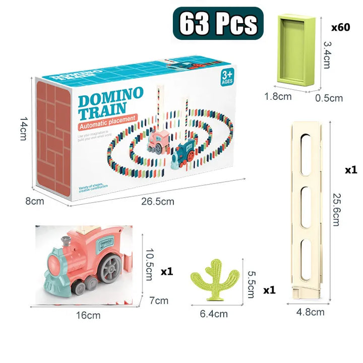 Brehn | Kreatives Domino Express - Spielen und Lernen mit bunten Steinen