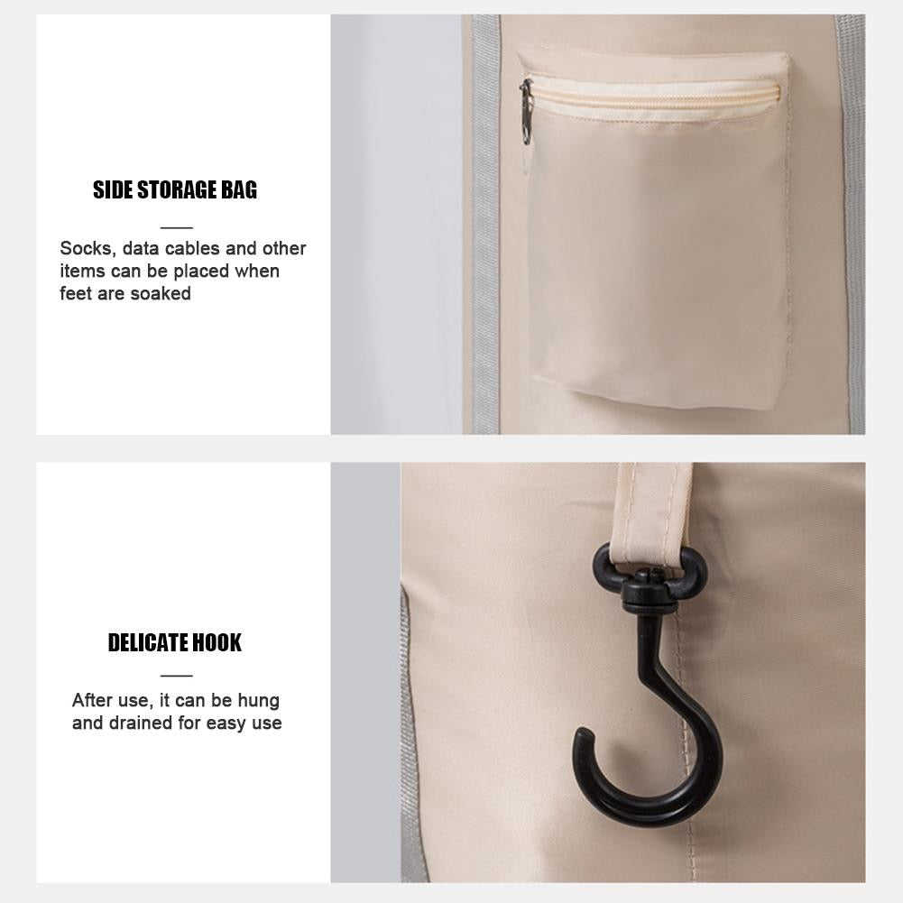 VIvolux | Home Spa Faltbare Tasche Fußbad