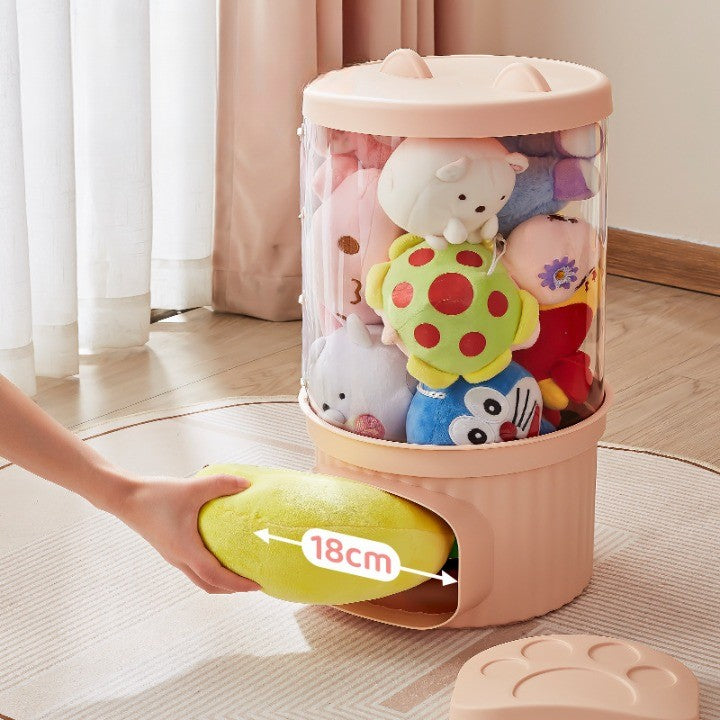 Brehn | Durchsichtige Spielzeugaufbewahrung Kinderzimmer Organizer Würfel