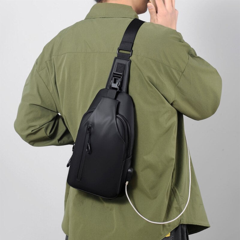 VIvolux | Korean City Wasserdichte USB Lade Umhängetasche