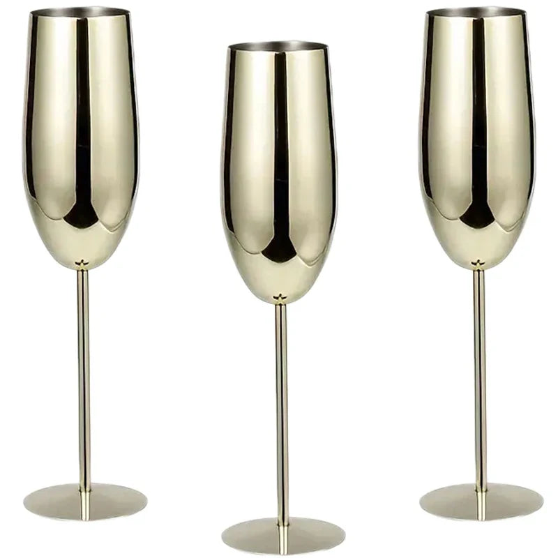 Brehn | Edelstahl Gläser (Set von 6)