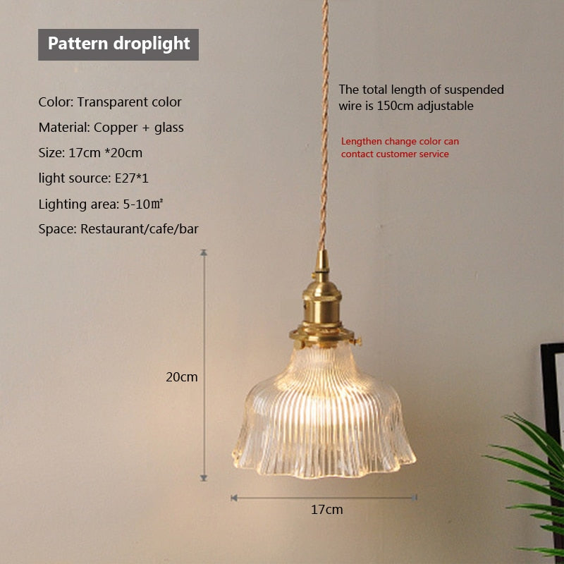 VIvolux | Nordic Brilliance Transparente Glas Pendelleuchte