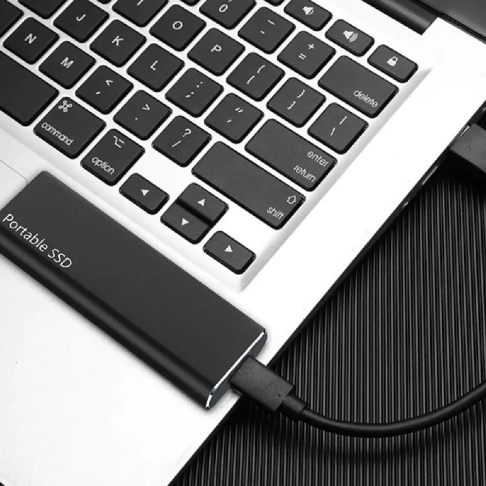 Brehn | DATAVAULT – Ultra dünne 4 TB externe Festplatte USB-C