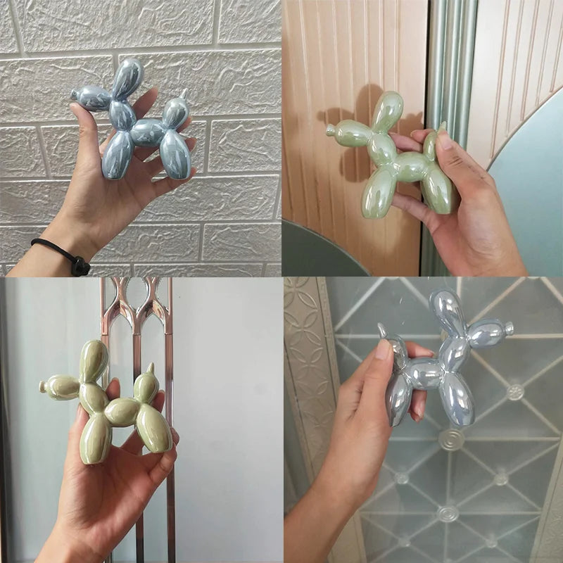 – Kleine Hundeskulptur aus Ballons