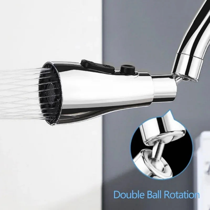 HydroFlex360 Küchenhahn-Aufsatz mit 360° Rotation | Brehn