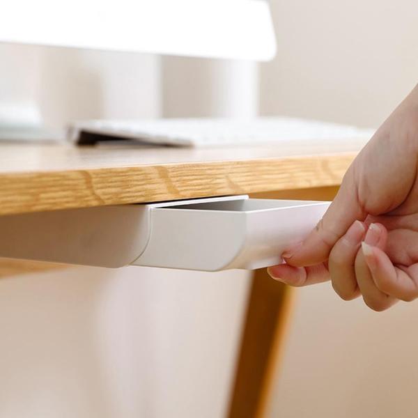 Selbstklebender Unter-Desk Schubladenorganizer | Brehn