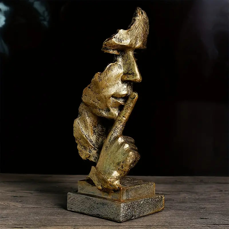 SerenitySculpt - Nachdenkliche abstrakte Statue für ruhige Reflexion | Brehn