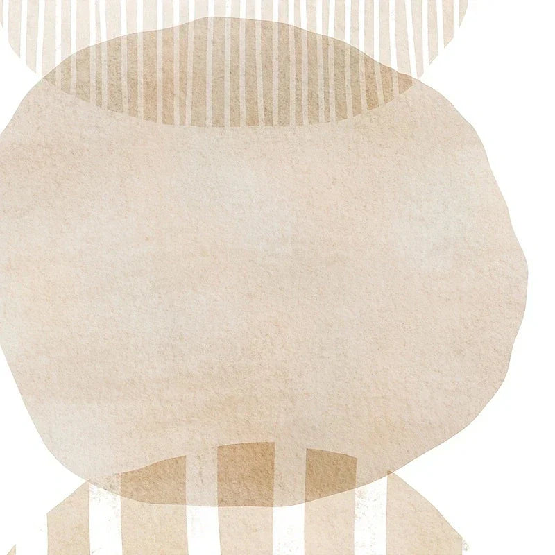 Set aus 2 Stück Minimalistische Nordische Abstrakte Wandkunst Feine Kunst Leinwanddrucke Einfache Beige Grau Erdige Töne Bilder Für Wohnzimmer Schlafzimmer Kunst Dekor