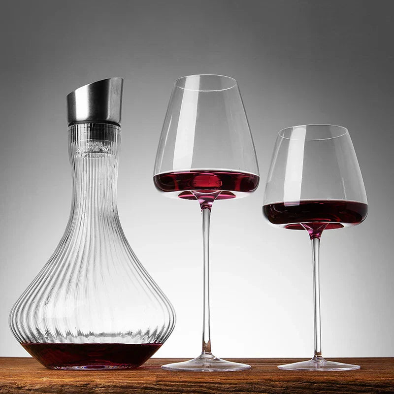 Sets von 2, 4 & 6 handgefertigten Kristall-Wein- und Sektgläsern - 4 Größen | Brehn
