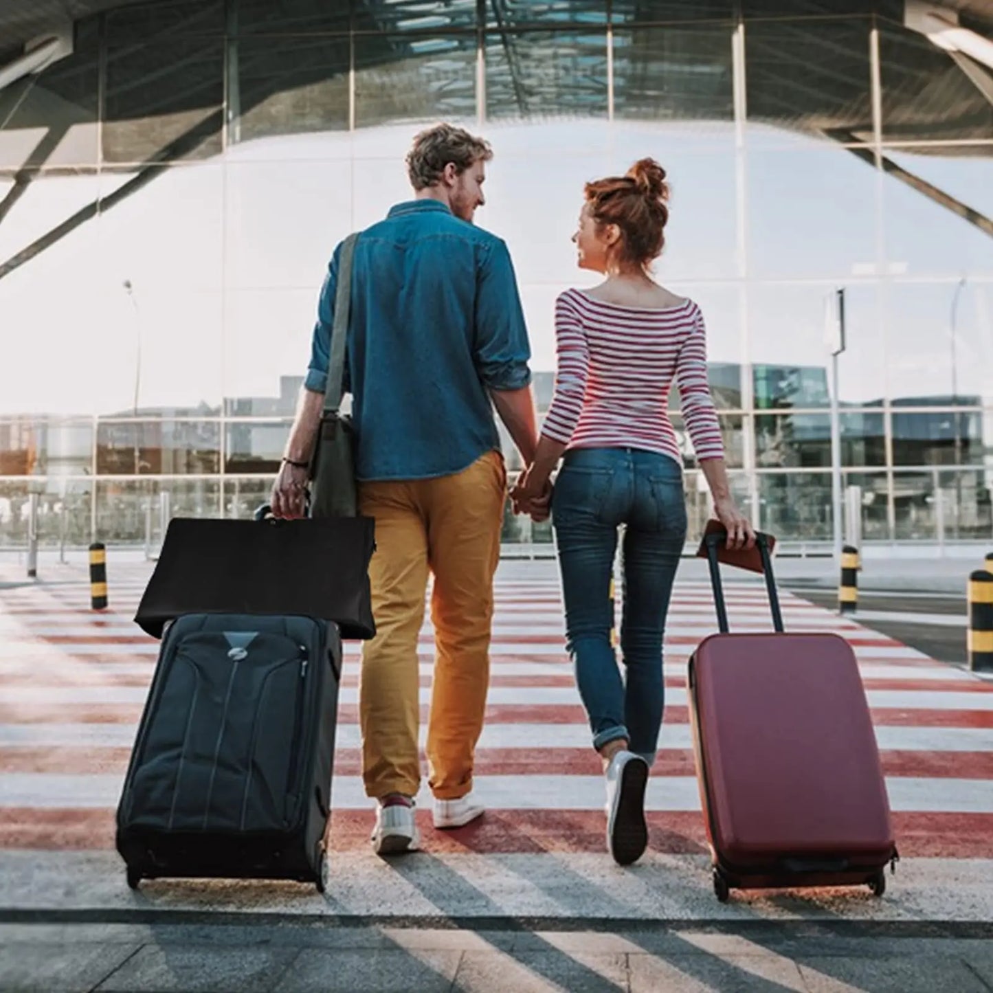 Brehn | ReiseKleider Kleidersack für Reisen | Beidseitiger Reißverschluss & XXL-Taschen | Atmungsaktiv & Transparent | 43 Zoll Hängender Anzug-Organizer