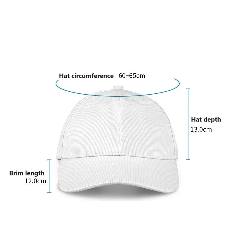 Brehn | Luminight Wiederaufladbare Faseroptik Leucht Baseballmütze