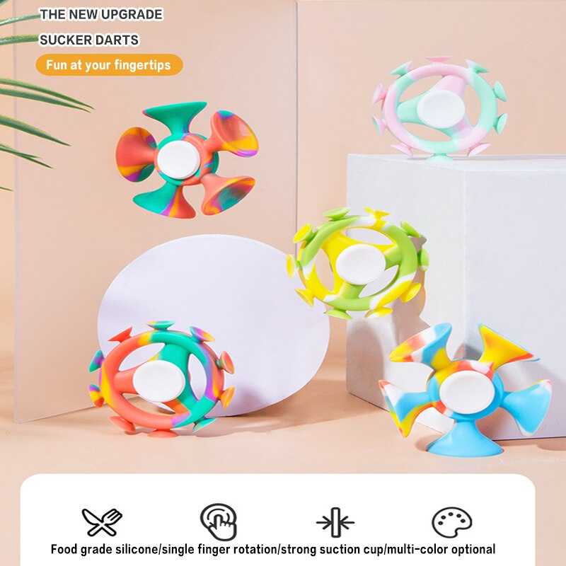 VIvolux | Anti-Stress Silikon Bunter Hand Spinner