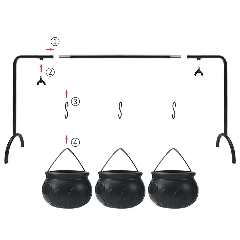 VIvolux | Hexen Servierstation Trio Bonbonschalen