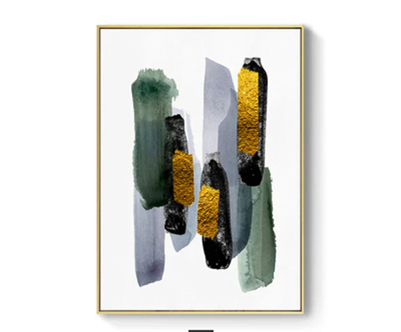 Abstrakte Berglandschaft Wandkunst Fein Kunst Leinwanddrucke Bilder für modernes Apartment Wohnzimmer Schlafzimmer Hotelzimmer Kunst Dekor | Brehn