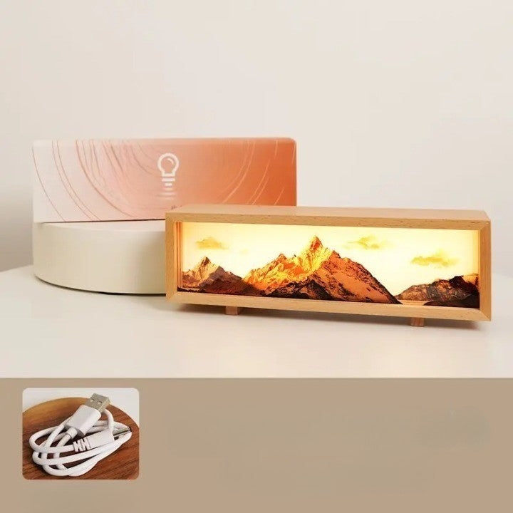 Dream Aura Interaktive Desktop Kunstleinwand Lampe