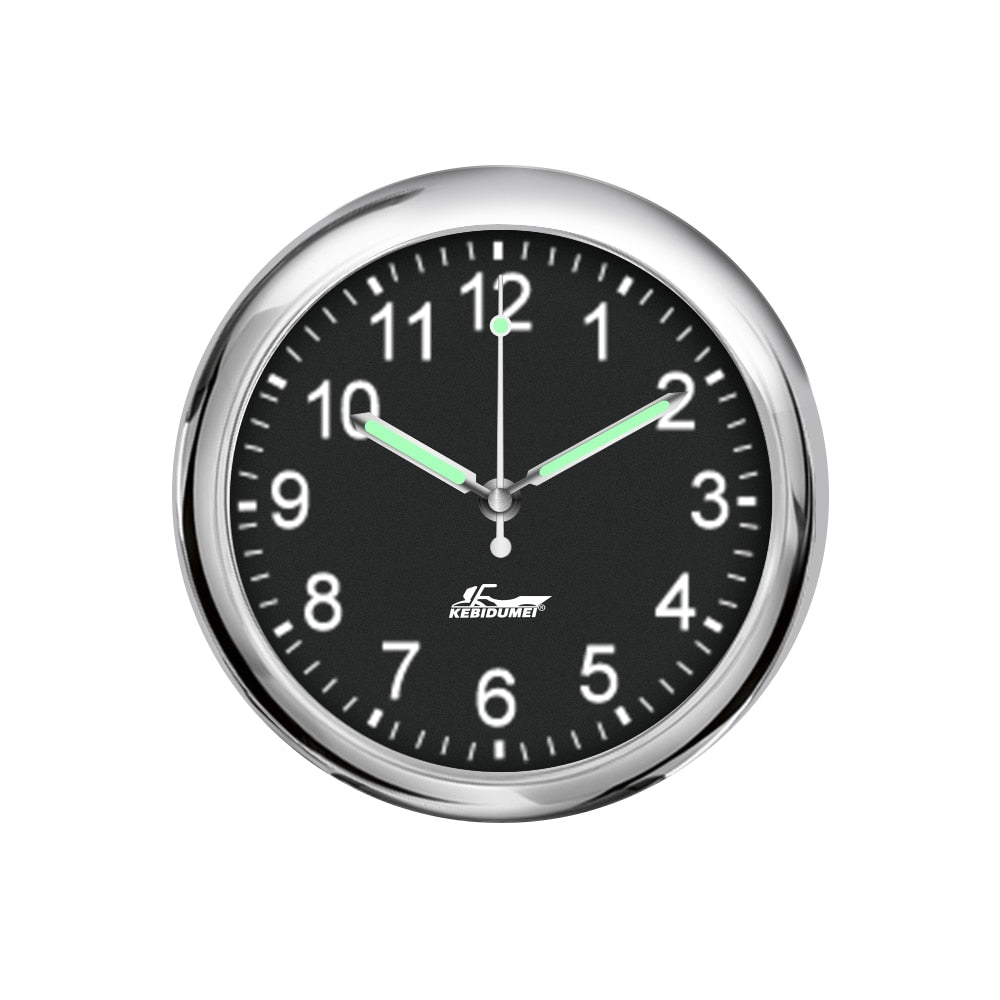 Brehn | Aufklebbare Auto Armaturenbrett Leuchtende Uhr