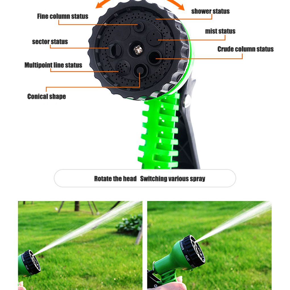 Brehn | Easy Flow Erweiterbare Gartenschlauch Sprühpistole