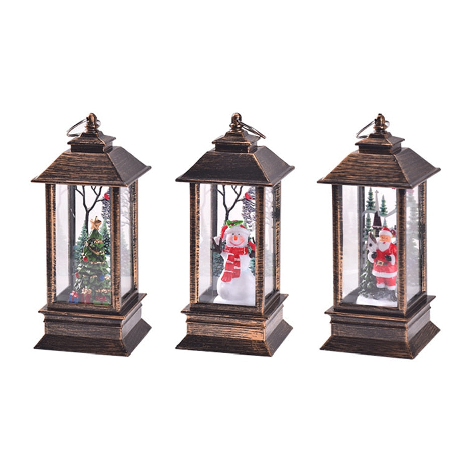 Retro Mini Weihnachtslaterne