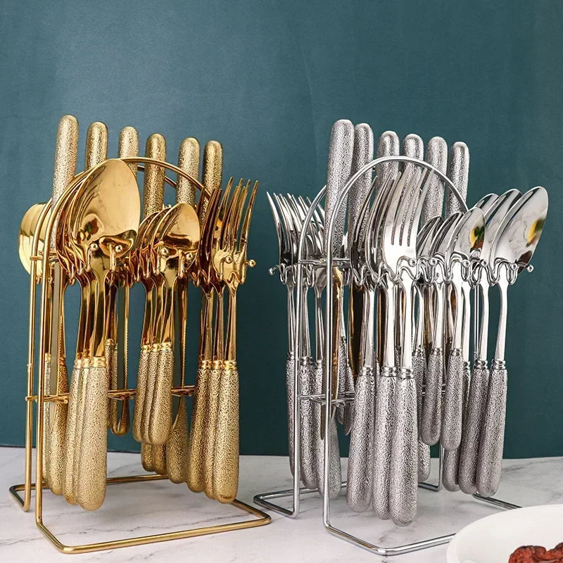 Brehn | Stylisches Luxus-Besteckset aus Edelstahl für jede Mahlzeit