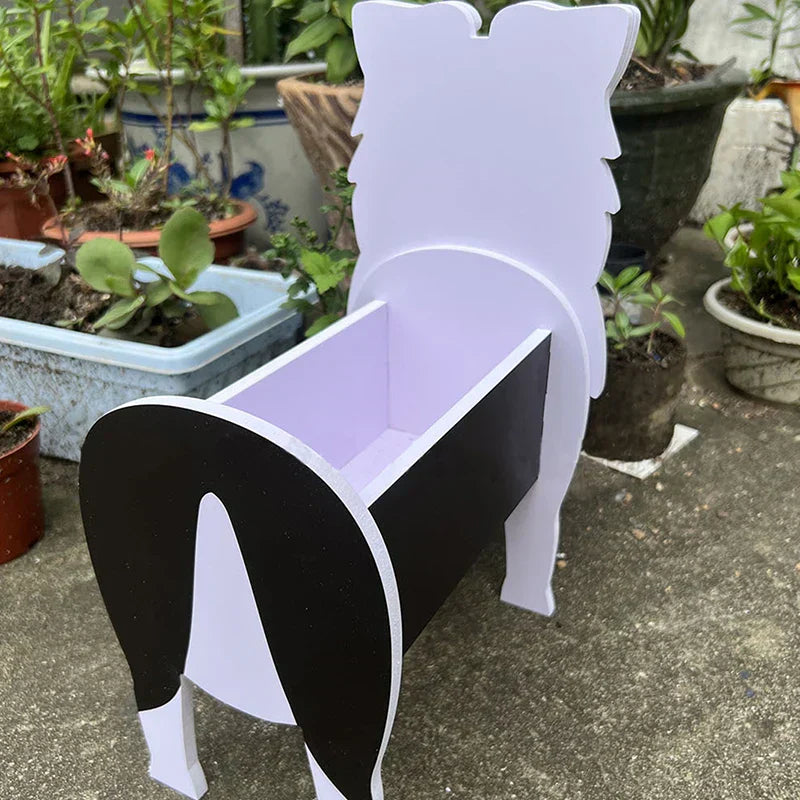 Blumentopf – Pfotenstark – Pflanzgefäß für Hunde – Verschiedene Rassen