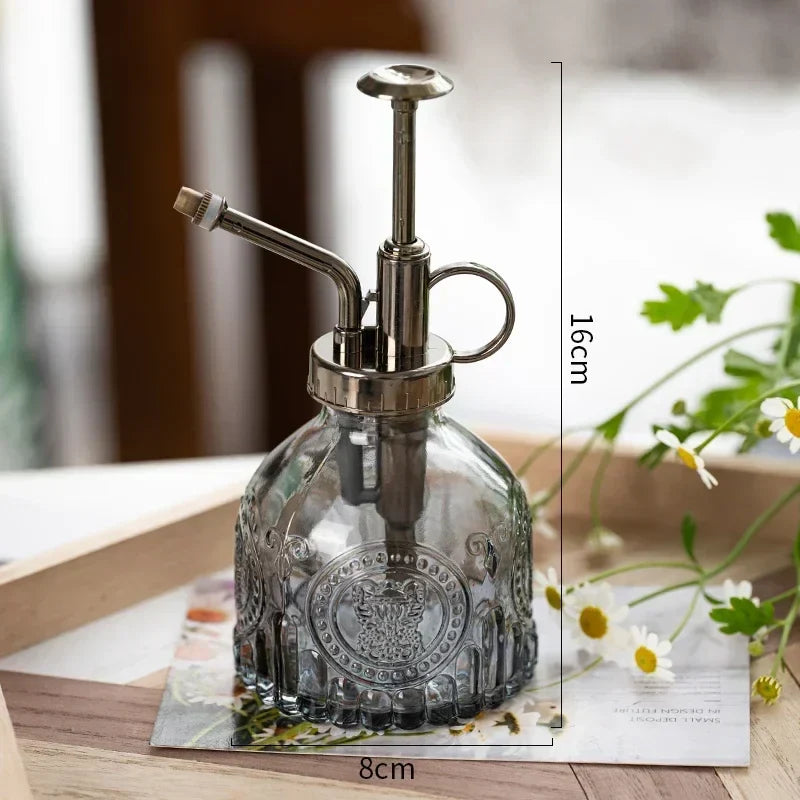 Brehn | Retro Design Glas Wasser Pflanzen Sprühgerät