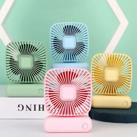Mini Handheld USB Ventilator: Tragbare Drei-Geschwindigkeits-Kühlung für Auto, Zuhause, Büro und den Einsatz im Freien - Leises und einfaches Design | Brehn