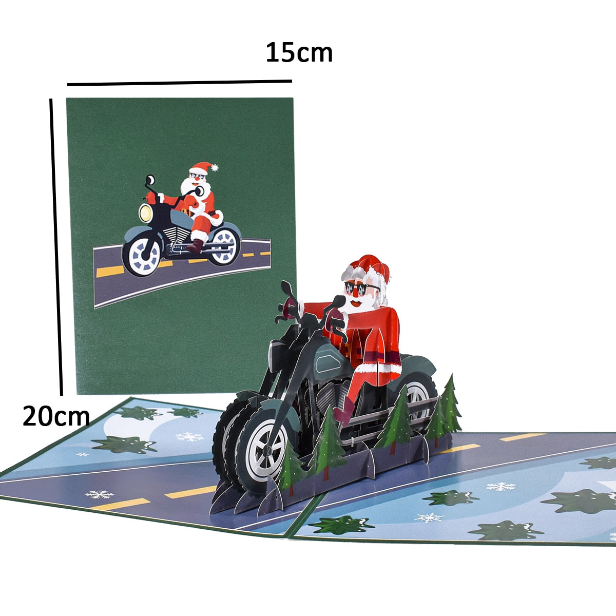 Brehn | 3D Pop-Up Fröhliche Weihnachtsgeschenkkarten