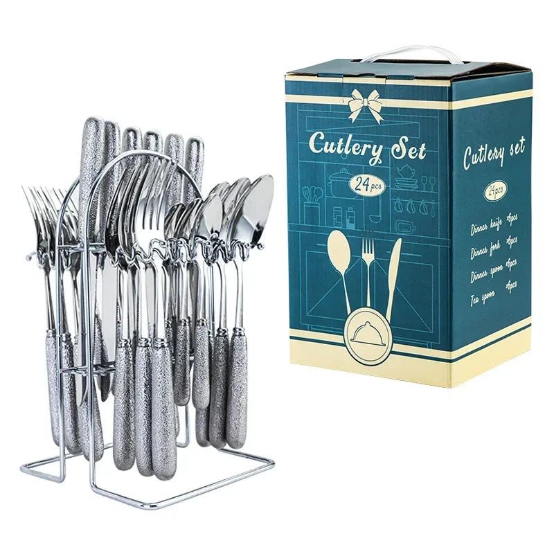 Brehn | Stylisches Luxus-Besteckset aus Edelstahl für jede Mahlzeit