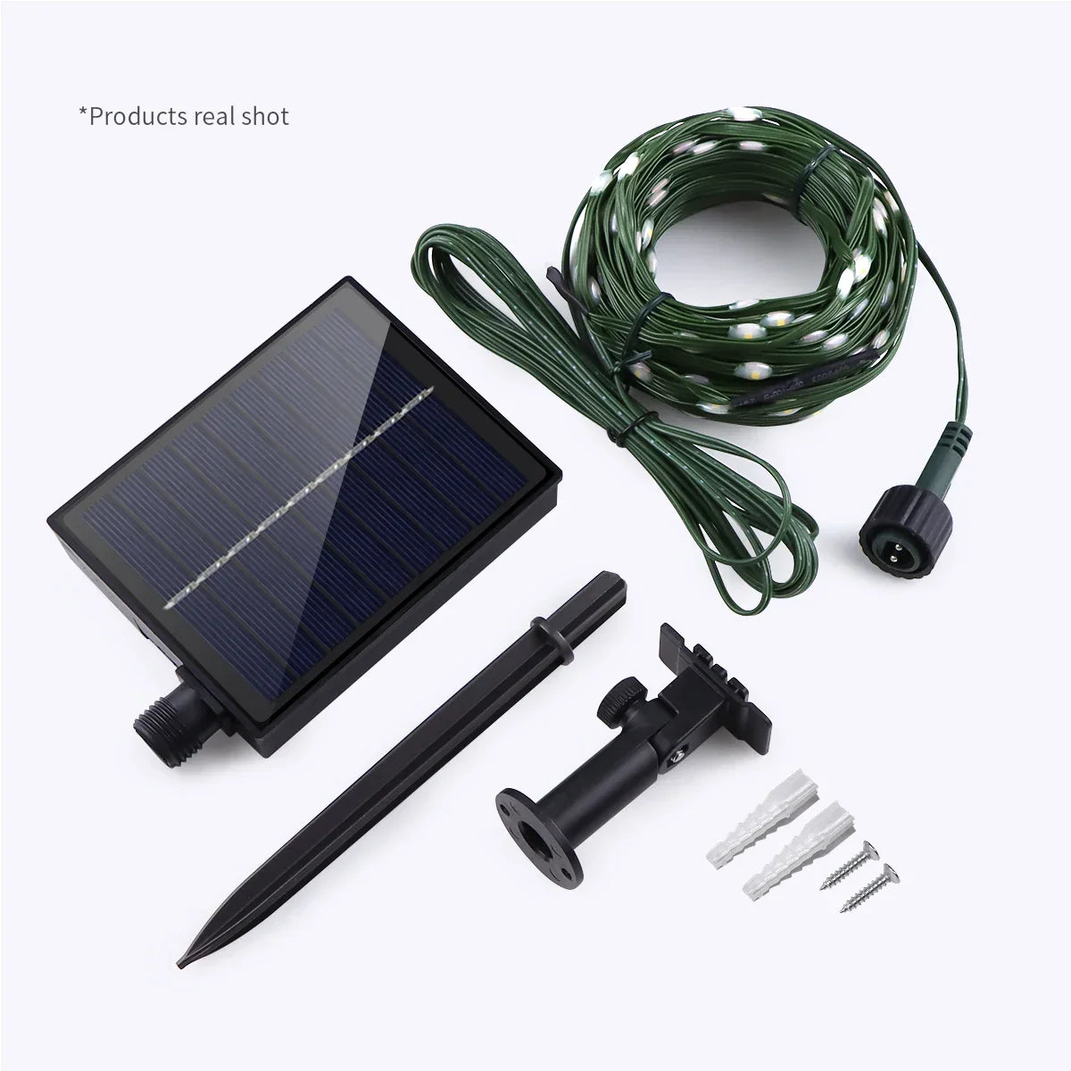 Brehn | Solar Lichterkette 100M LumiSol ProLine | 8 Modi | IP65 wasserdicht | Extra helle LEDs | Fernbedienung & schnelles Laden | Für Garten, Hochzeit & Weihnachten
