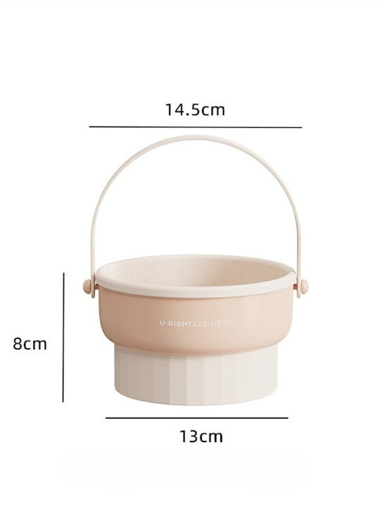 VIvolux | Einfacher Make-up-Reinigungs-Pinsel-Organizer Aufbewahrungsbox