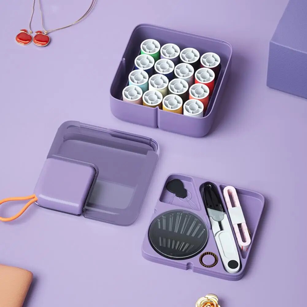 VIvolux | Trendy Pastellfarbenes Reise-Nähkit