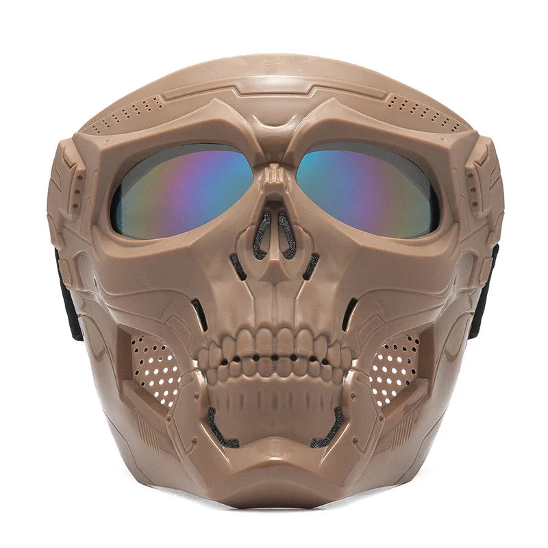 Brehn | Skull Horror Off-Road Motorradmaske