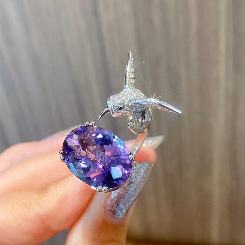 VIvolux | Majestic Hummingbird Edelsteinring
