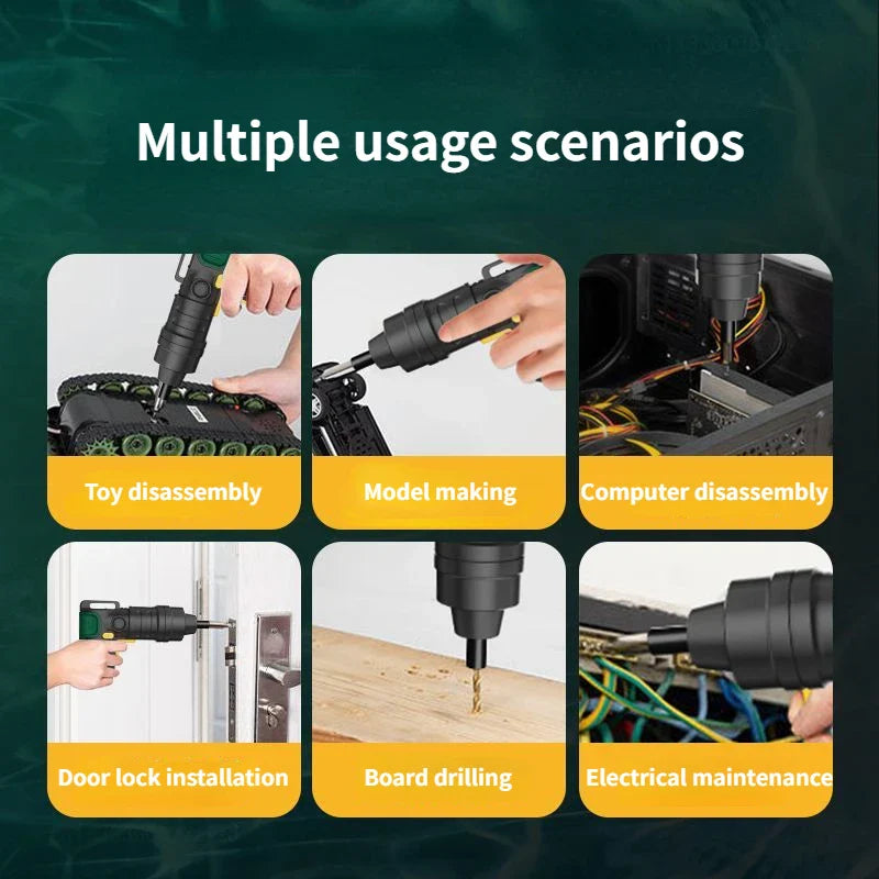 Brehn | Handheld Automatischer Kabelloser Einfacher Reparaturschraubendreher Werkzeug