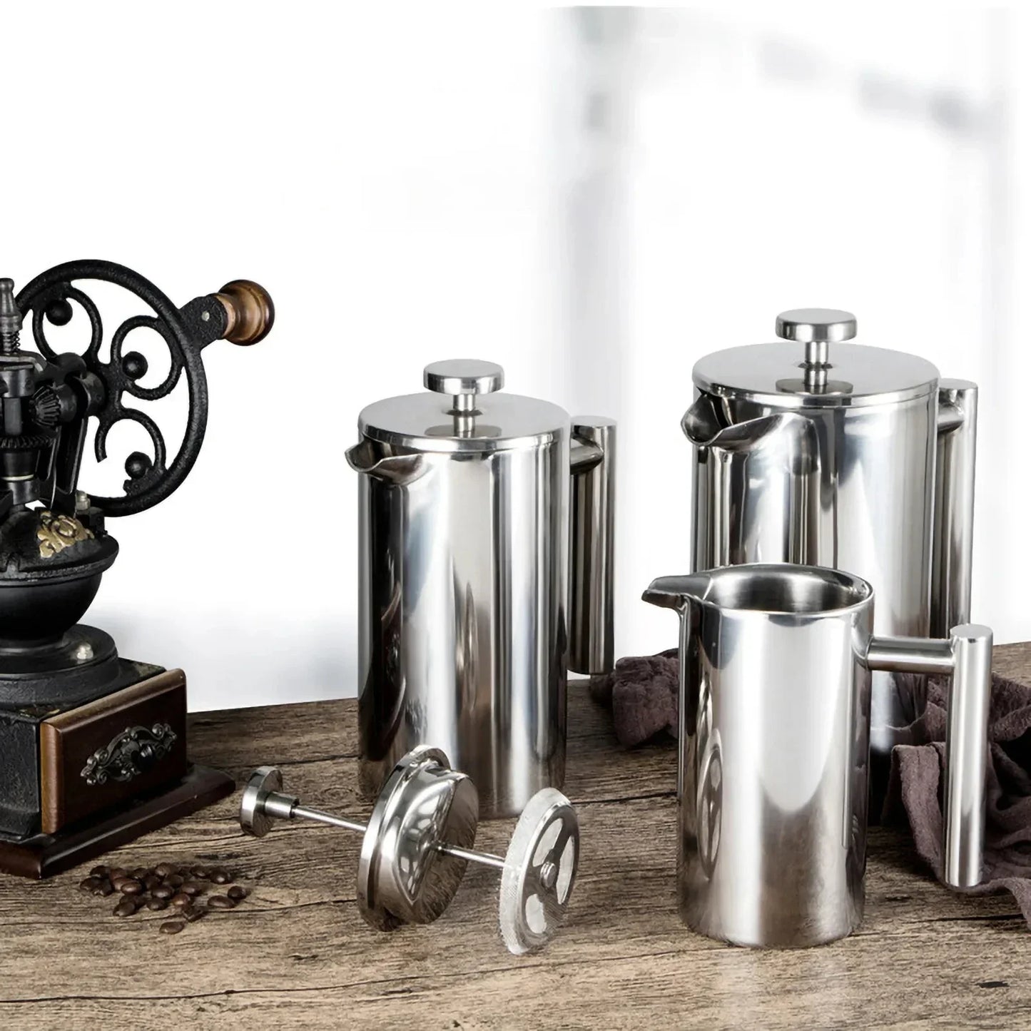 Brehn | Edelstahl French Press Kaffeemaschine