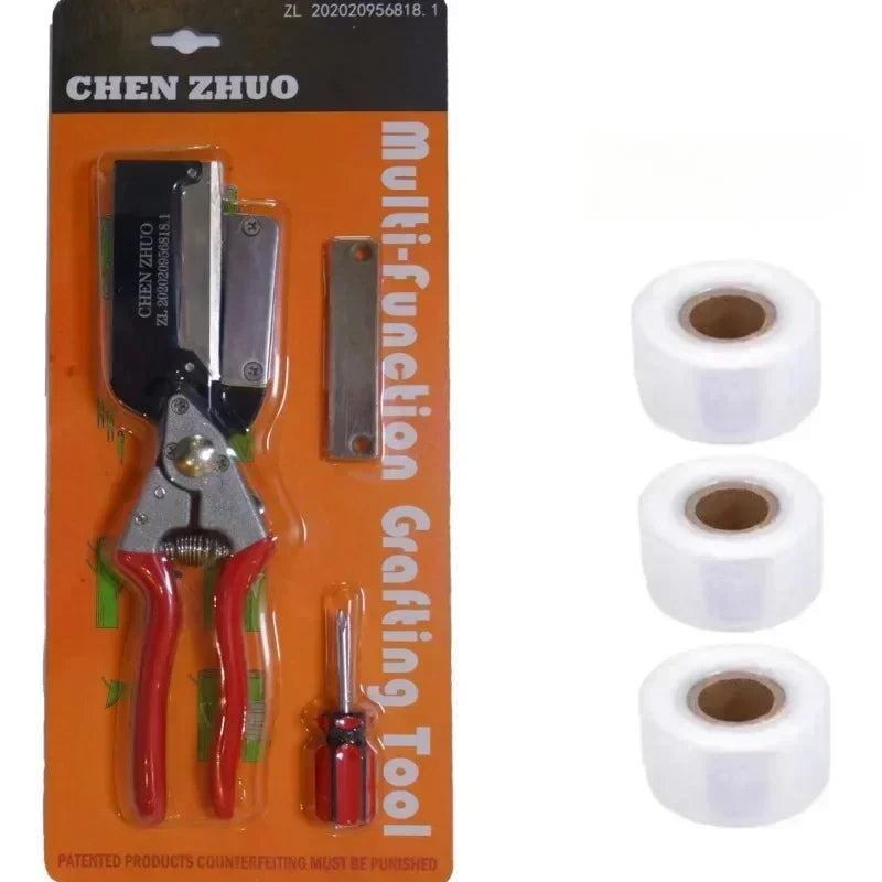 Brehn | Graftorio Grafting Knife for Fruit Trees | For Branches up to Ø 1.8 cm | Aluminium Alloy | Precise Grafting & Cutting