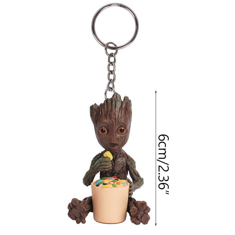 Brehn | Cartoon Groot Miniaturfigur: Verspielte Bürodekoration