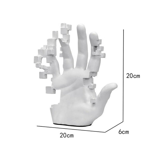 Moderne Kunstvolle Berührungen Hand Statue Dekor | Brehn
