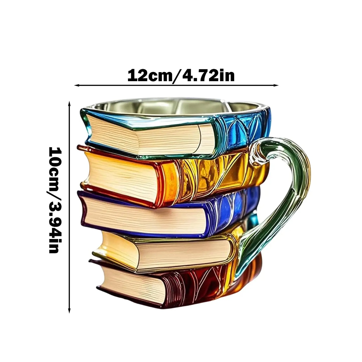 Brehn | Stapel Bücher Form Kaffeetasse