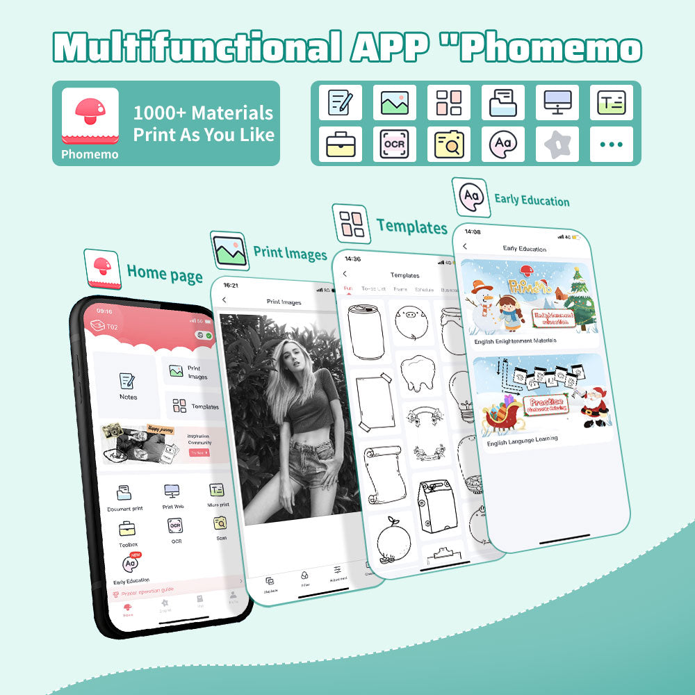PocketPrint Mini – Tragbarer Thermo-Fotodrucker ohne Tinte | Brehn