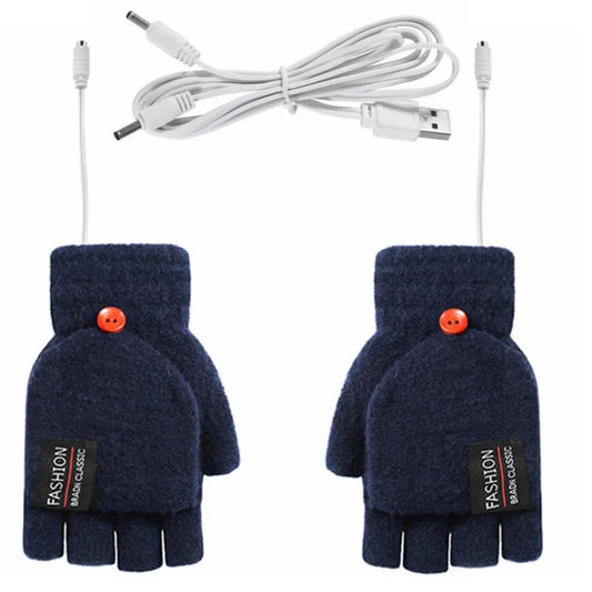 USB wiederaufladbare warme Welle beheizte Handschuhe