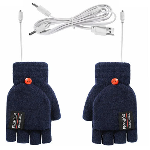 USB wiederaufladbare warme Welle beheizte Handschuhe